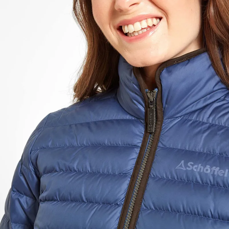 Schoffel Womens Hambleton Down Jacket Stone Blue-5